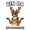 Funny Reindeer Christmas Saying Gift