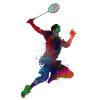 Badminton Sport Art #badminton