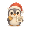 Pinguin Lebkuchen