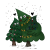 Little Christmas Tree Family