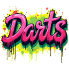 Fléchettes, fléchettes, graffitis