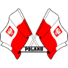 Poland Crossed Flags