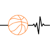 Basketball is my life, heartbeat, court