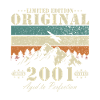 Limitierte Original 2001 Berglandschaft