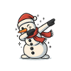 Merry Christmas Snowman