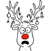 Christmas Reindeer Rudolph - Christmas Reindeer