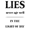 LIES – Fraction Texture Typography