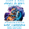 Joueur Drôle de Capybara