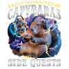 Funny Gaming Gamer Capybara