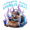 Joueur Drôle de Capybara