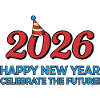 Bonne année 2026 Célébrer l’avenir