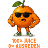 Sonnenorange mit Stil – 100% Juice