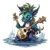 Water Dragon Guitarist