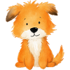 Chien Ami – Illustration Douce et Mignonne