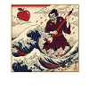 Samurai Teacher F Notes Tsunami Wave