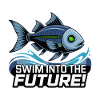 Future Swim Fish Motif