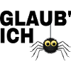 Glaub ich spinn - Spinnen Design 