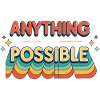 Anything Possible Retro Waves