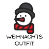 Christmas Outfit Snowman Xmas