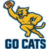 Go Cats Football Panther Mascot Art
