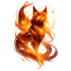 Feuerfuchs im Sternenfluss