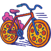 Pizza Bike Pop Art