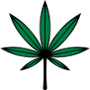 Cannabis / Marijuana / Hemp Leaf (2C)