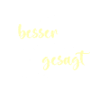 Wenn man alles besser weiß ...