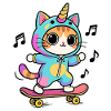 Chat Licorne