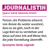 Journalist Definition Funny Profession Job Saying
