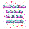 Neon Spruch Kuschelparty
