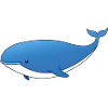 Blue Whale Cartoon