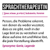 Speech Therapist Definition Funny Profession Saying