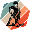 Modern Floorball Artwork