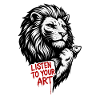 Écoutez votre art – Lion