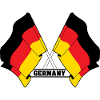 Germany Crossed Flags