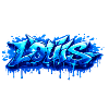 Graffiti LOUIS Name Gift Ideal Printable