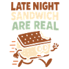 Eis-sandwich-liebhaber Sommerdessert