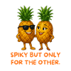 Ananas-Paar Spruch Design
