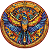 Phoenix Mandala Fire Fan