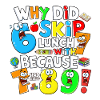 Why I Skipped Lunch Cartoon Tee