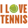 I love tennis.