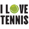 I love tennis.