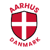 Écu du drapeau du Danemark d’Aarhus