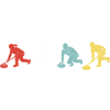 Four-coloured cleaning heroes