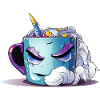 Schlafendes Einhorn-Tassendesign