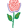 Rose Bloom Folk-Palette