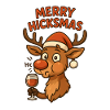 Merry Hicksmas Christmas Wine