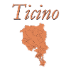 Ticino card in rosé tone