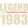 Birthday 1983 | Legend since 1983